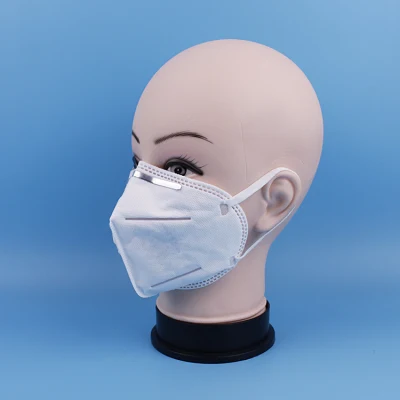 Máscara descartável Kn95mask com preto e cor personalizada Fábrica KN95 Máscara facial Máscaras não tecidas de 5 camadas